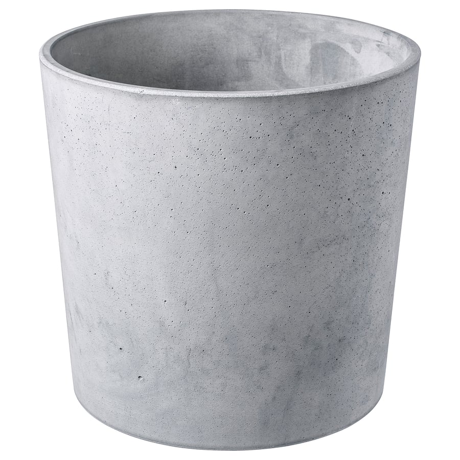 BOYSENBÄR lillepott, sise-/välisruumides helehall, 24 cm