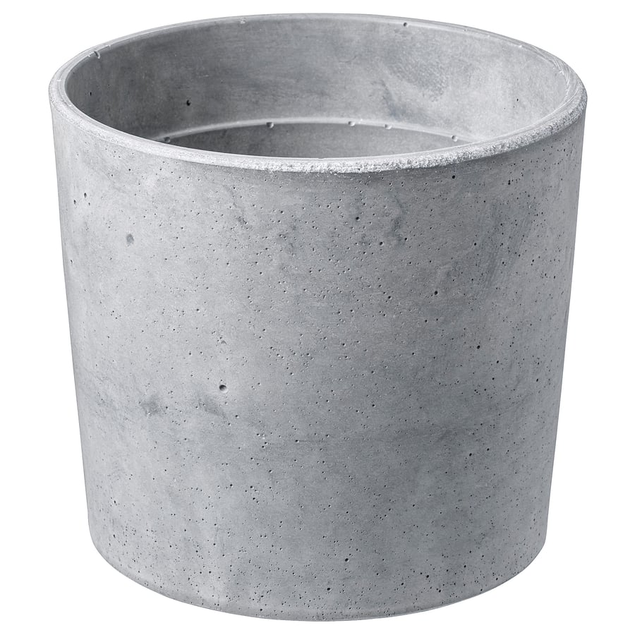 BOYSENBÄR lillepott, sise-/välisruumides helehall, 12 cm