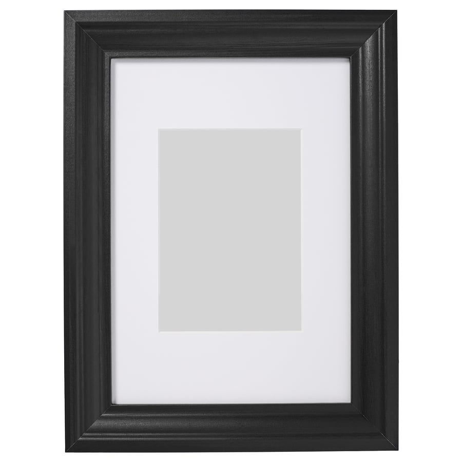 EDSBRUK pildiraam, must peits / 21x30 cm