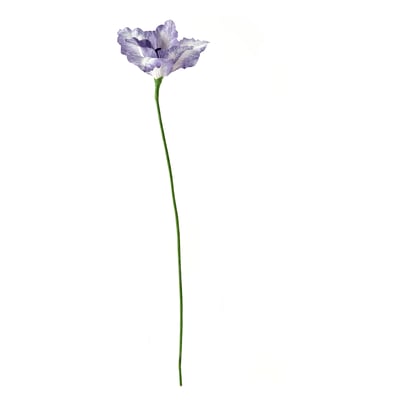 GULDSPETT Mākslīgais zieds, papīrs/īriss zilā krāsā, 45 cm