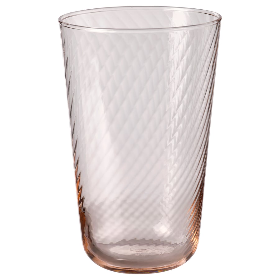 KLIPPLAX, glāze 40 cl,  svītrains rozā