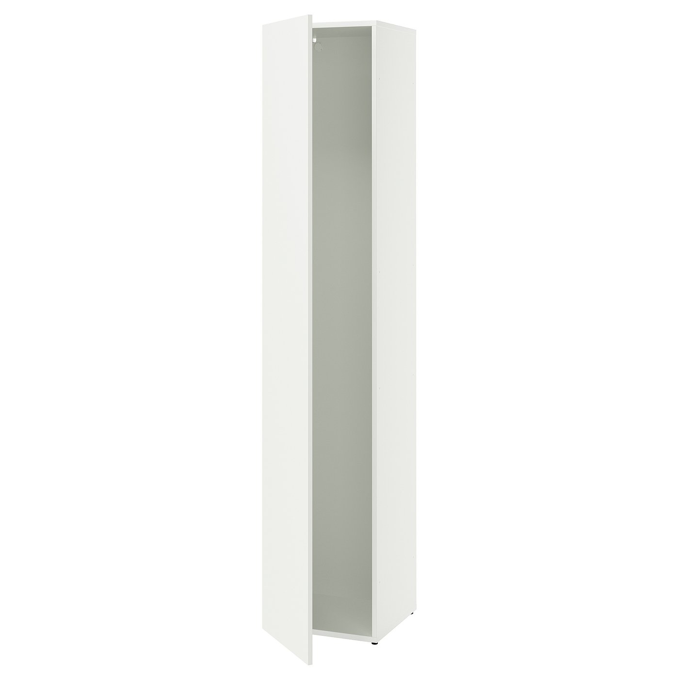LASTARE rāmis ar durvīm, baltā krāsā, 40x42x200 cm - IKEA Latvija