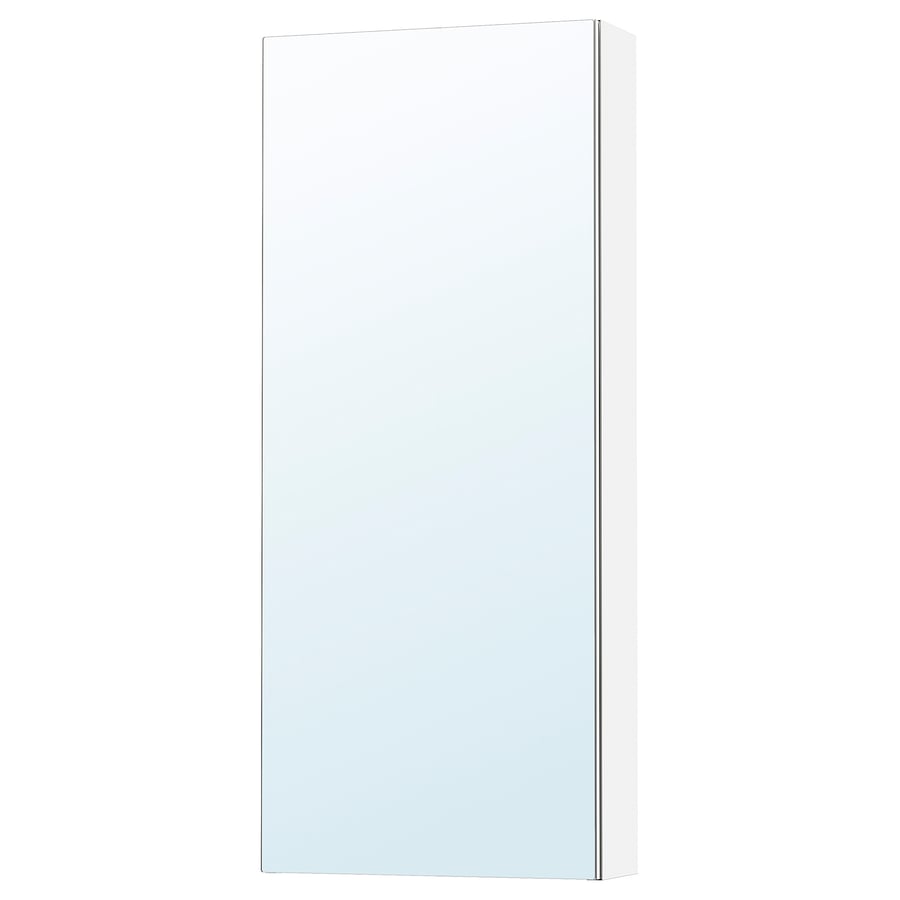 LETTAN  spoguļskapītis ar durvīm, 40x15x95 cm, spoguļa imitācija/spoguļstikls  