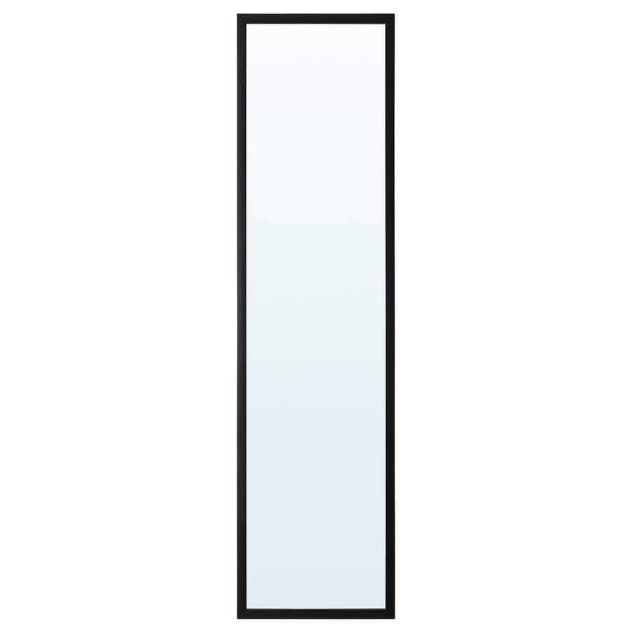 LILJETRÄD spogulis, melnā krāsā, 30x115 cm