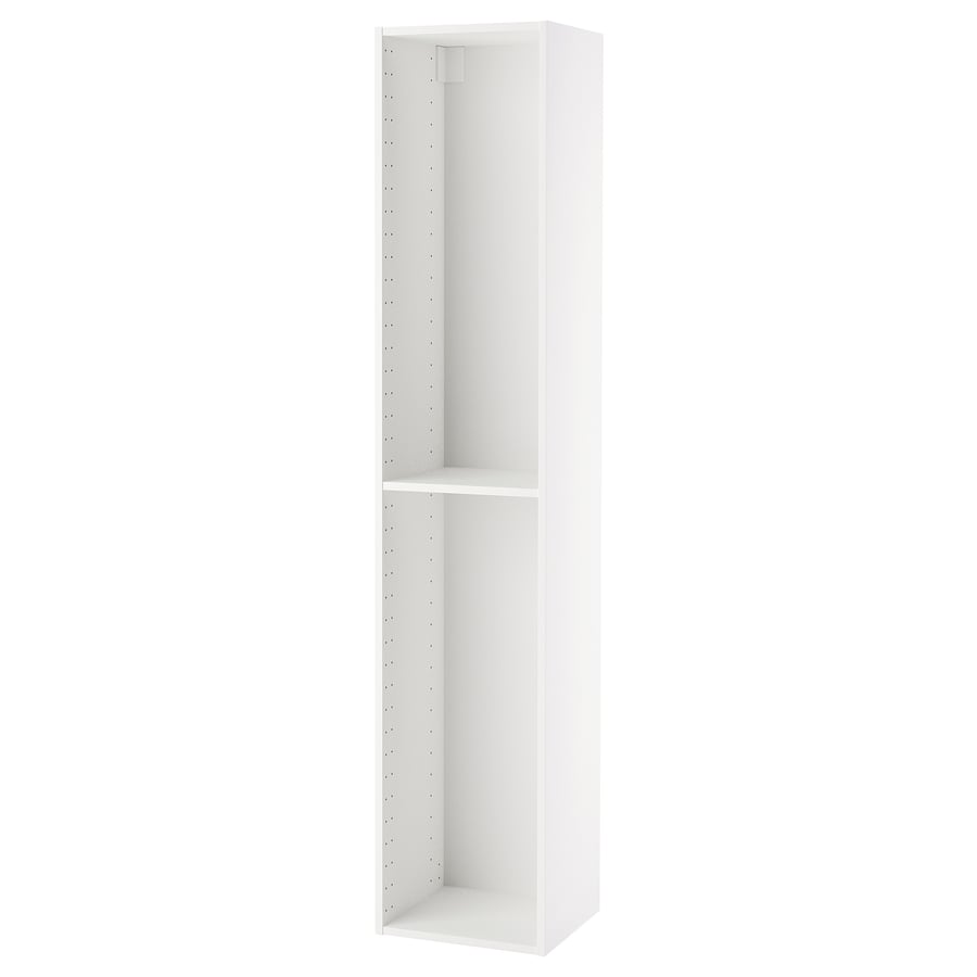 METOD kõrge kapi raam 60x200 cm valge