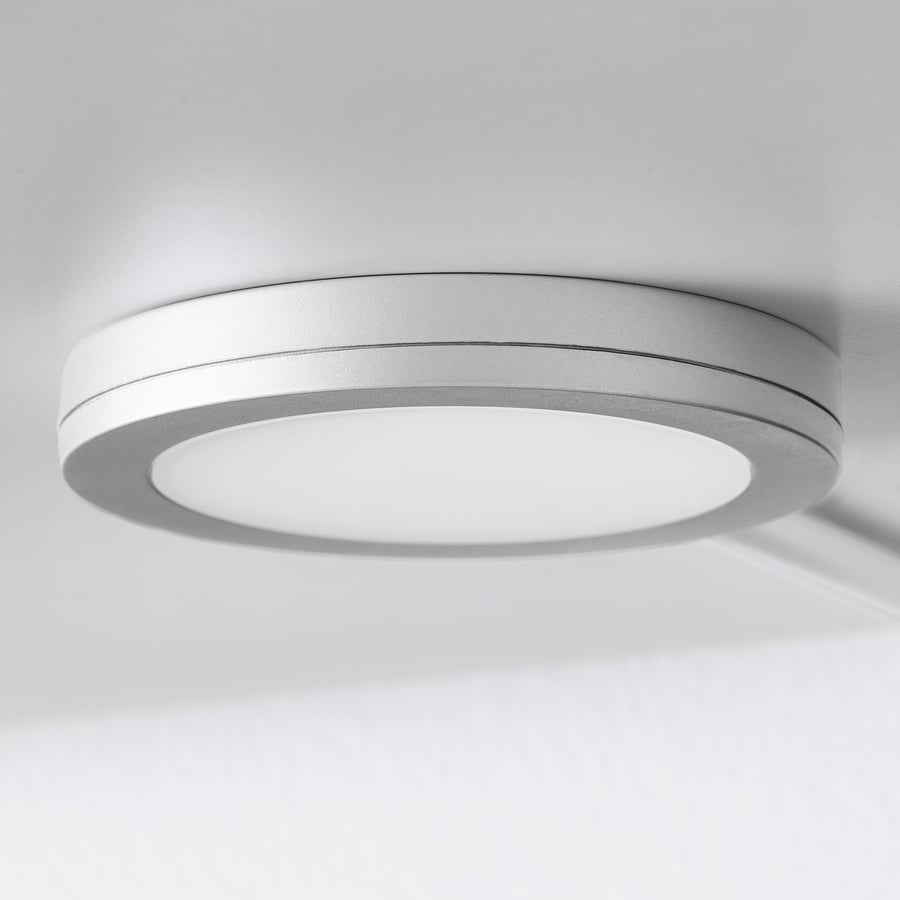 MITTLED LED akcentējošā lampa, regulējama gaismas intensitāte alumīnija krāsa