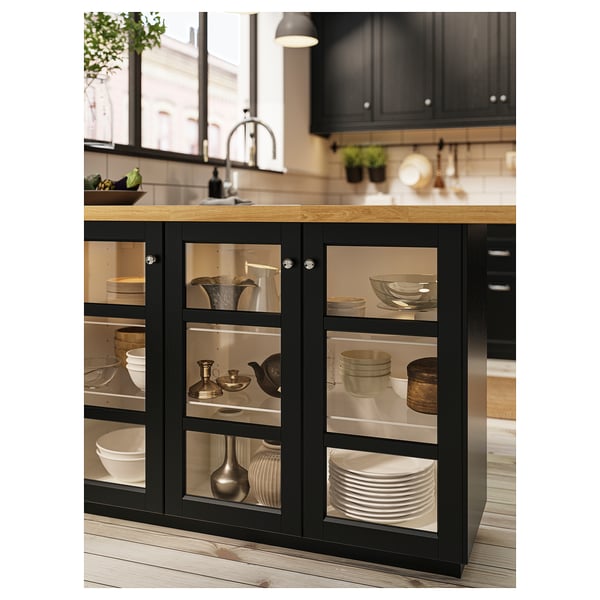 SÄLJAN Darba virsma, izg. pēc pasūtījuma, ozolkoka imitācija/lamināts, 45.1-63.5x3.8 cm