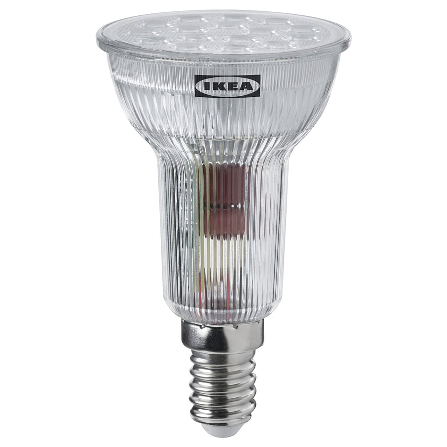 SOLHETTA LED spuldze E14, refl., R50, 600 lm, regulējama gaismas intensitāte