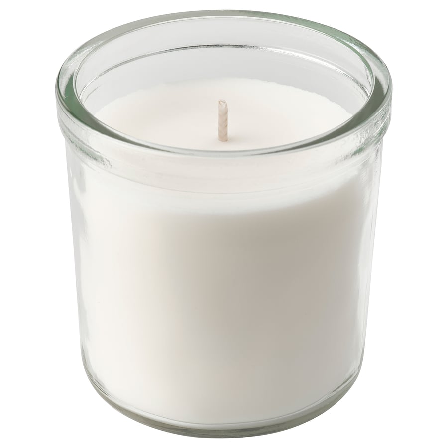 TRÅDCYPRESS, aromatizētā svece stikla traukā 40 st.