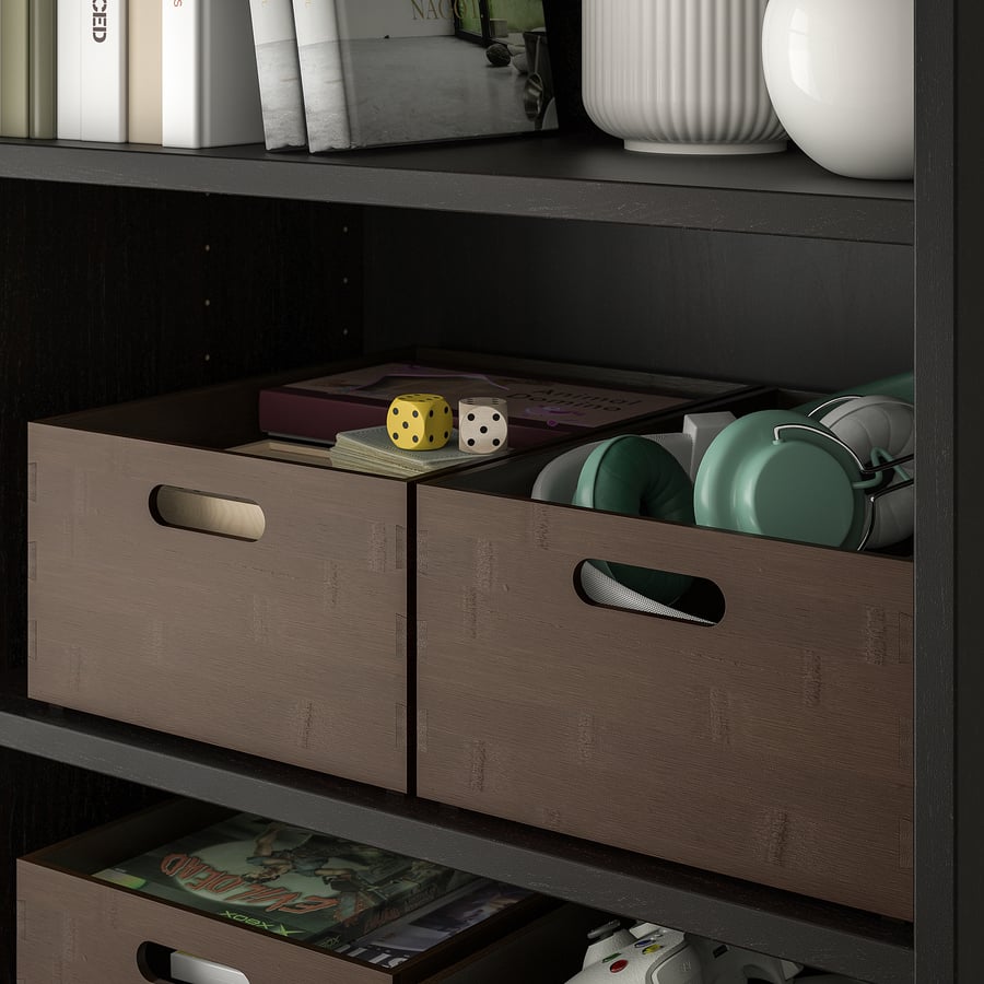 UPPDATERA kast, tume bambus, 24x32x15 cm UPPDATERA kast, tume bambus, 24x32x15 cm