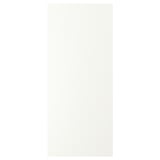 VALLSTENA balta skapja priekšā, taisnstūrveida, gluda, mūsdienīga dizaina.