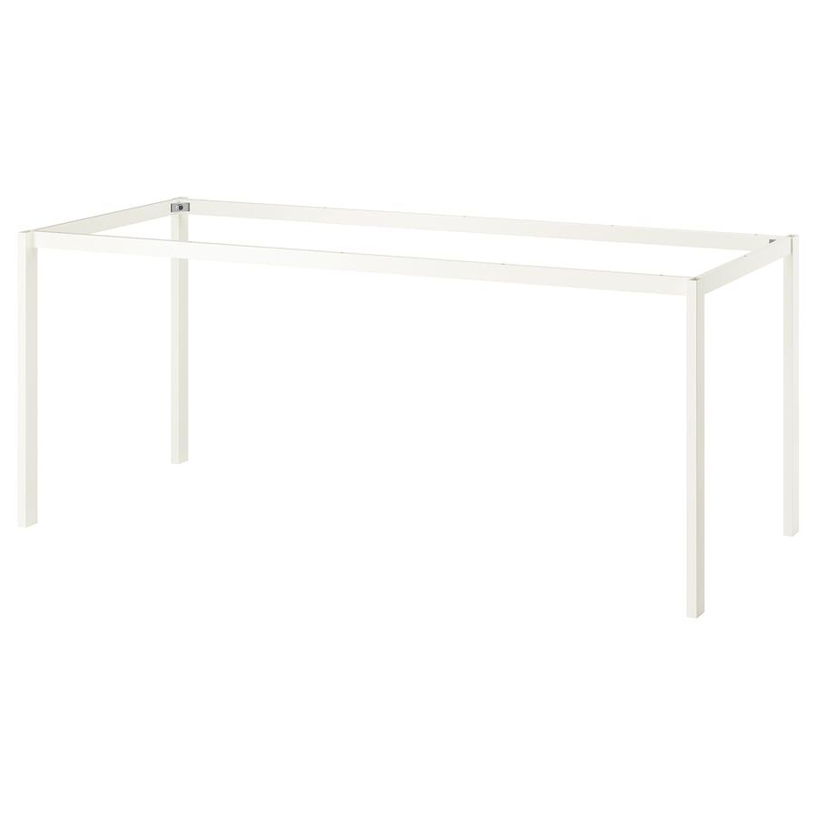VIHALS alusraam, valge, 180x74x73 cm