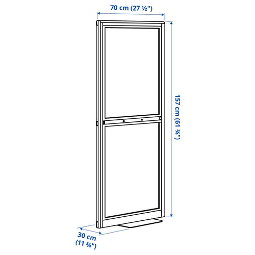 Иллюстрация с размерами для товара: MITTZON.
