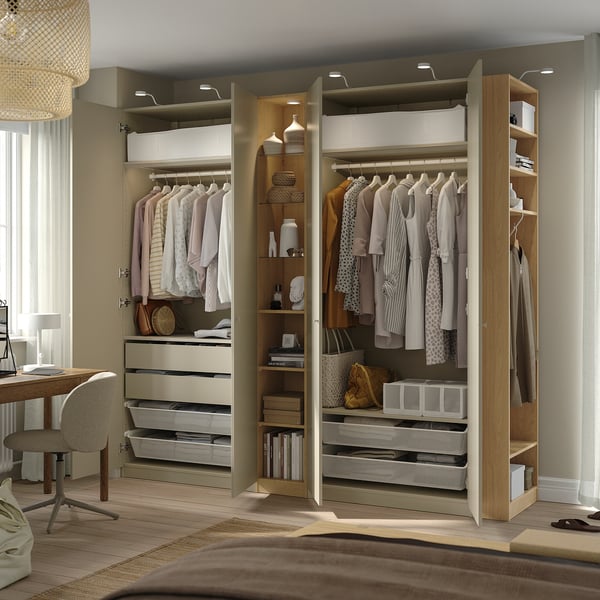PAX / FORSAND Гардероб, комбинация
