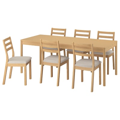 TONSTAD / TONSTAD Стол и 6 стульев