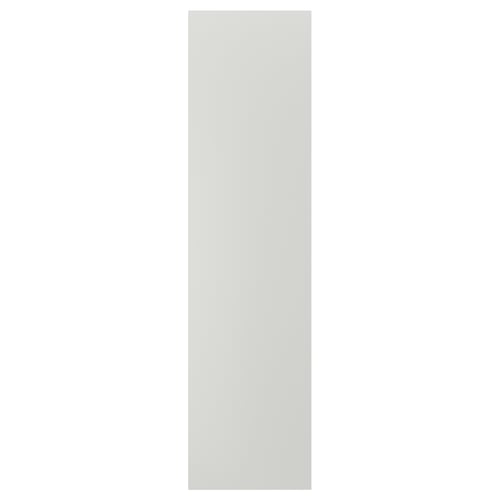 ASPUDDEN لوح غطاء, رمادي فاتح, 62x240 سم