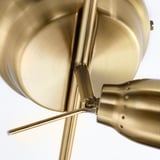 BAROMETER مسار أضواء سقف، 5 لمبات, لون نحاسي