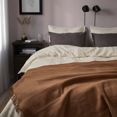 DYTÅG غطاء, بني فاتح, ‎130x170 سم‏