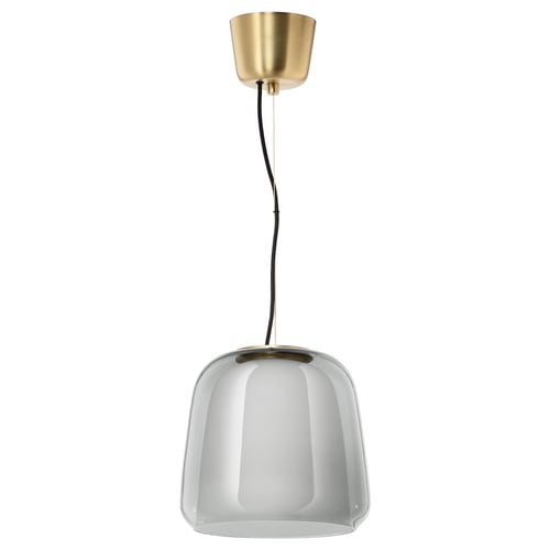EVEDAL مصباح معلّق, رمادي, 28 سم