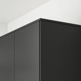 FÖRBÄTTRA شريحة زينة, مطفي فحمي, ‎221x1 سم‏