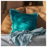 GOKVÄLLÅ غطاء وسادة, أزرق, ‎50x50 سم‏