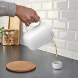 GOKVÄLLÅ إبريق شاي, أبيض, 1.0 ل