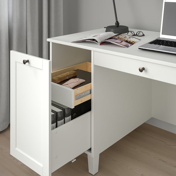 IDANÄS مكتب, أبيض, ‎152x70 سم‏