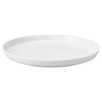IKEA 365+ صحن, أبيض, 24 سم