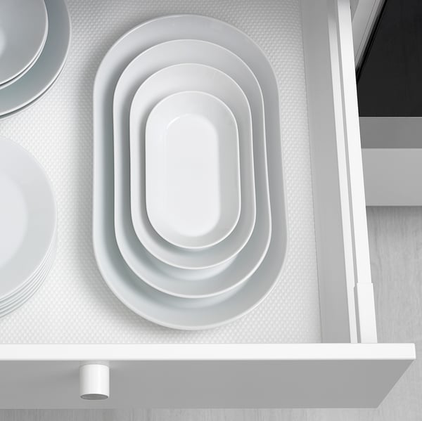 IKEA 365+ طبق تقديم, أبيض, 38x22 سم