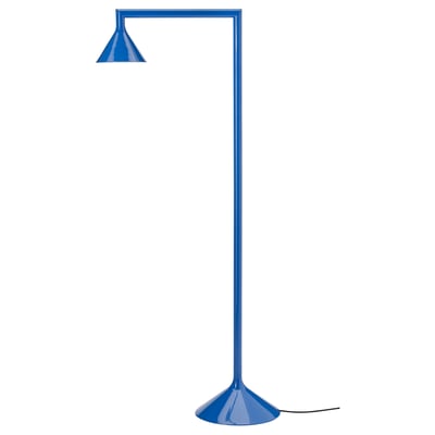 IKEA PS 2026 مصباح أرضي للأعلى, أزرق, 182 سم