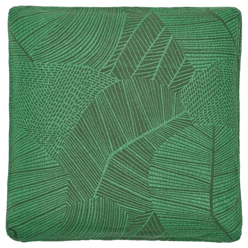 JÄTTEGRAN غطاء وسادة, أخضر, 50x50 سم