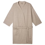 KÄRRFIBBLA روب حمّام, بيج, ‎L/XL‏