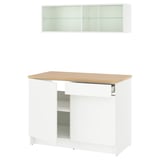 KNOXHULT مطبخ, أبيض, ‎120x61x220 سم‏