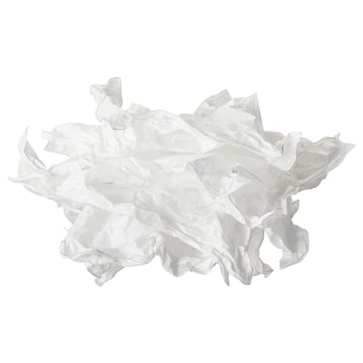 KRUSNING غطاء مصباح سقفي, أبيض, 43 سم