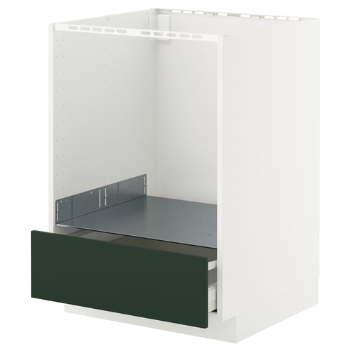 METOD / MAXIMERA خزانة قاعدة لفرن مع درج