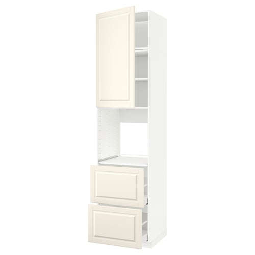 METOD / MAXIMERA خزانة عالية للفرن+باب/2أدراج