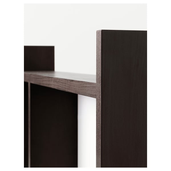 MICKE وحدة إضافة عالية, أسود-بني, 105x65 سم