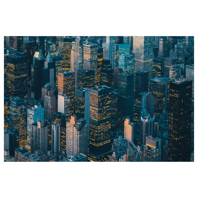 PJÄTTERYD صورة, مدينة كبيرة, ‎118x78 سم‏