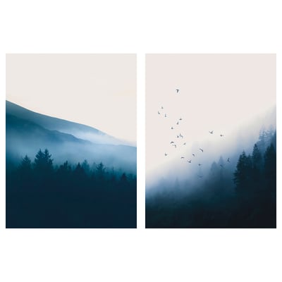 PJÄTTERYD صورة, ضباب الفجر, ‎30x40 سم‏