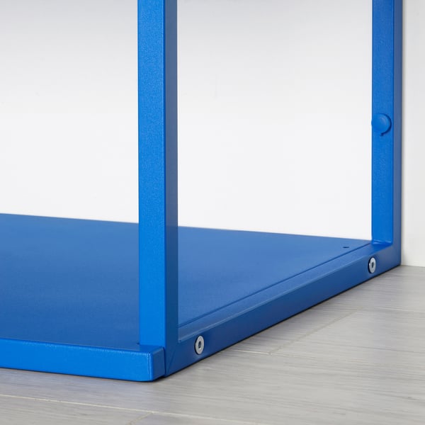 PLATSA وحدة رف مفتوح, أزرق, ‎80x40x60 سم‏