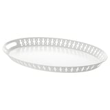 ROMANTISK صينية, أبيض, ‎52x39 سم‏