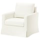 SALTSJÖBADEN غطاء كرسي هزّاز/دوار, Blekinge أبيض