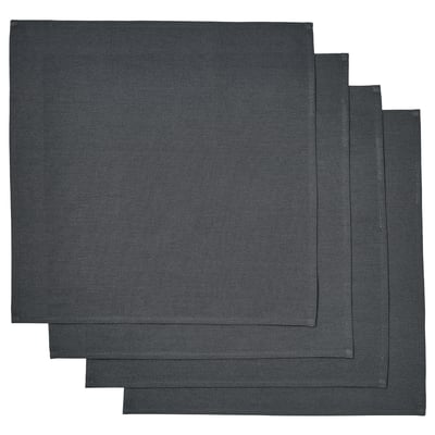 SVARTSENAP نسيج، فقط للمنتجات الروسية, رمادي غامق, ‎35x35 سم‏