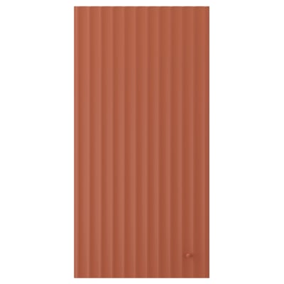 TERRSJÖ باب, أحمر-بني نقش مموج, ‎40x80 سم‏