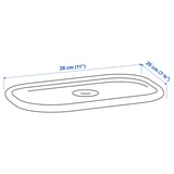 TROFAST غطاء, أبيض, ‎20x28 سم‏
