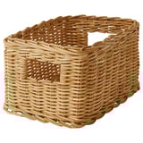 TRUMMIS سلة, صناعة يدوية خيزران, ‎18x25x14 سم‏