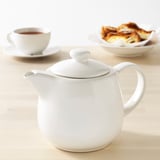 VARDAGEN إبريق شاي, أبيض-مطفي, 1.2 ل