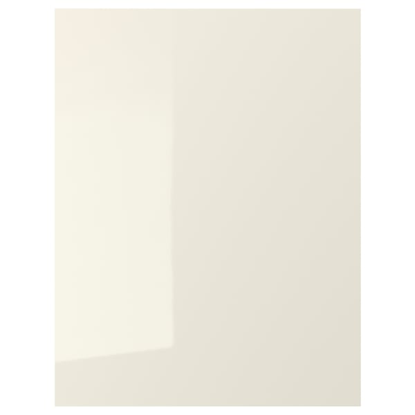 VOXTORP لوح غطاء, لامع بيج فاتح, ‎62x80 سم‏
