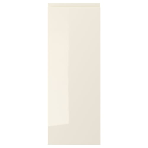 VOXTORP باب, لامع بيج فاتح, 30x80 سم