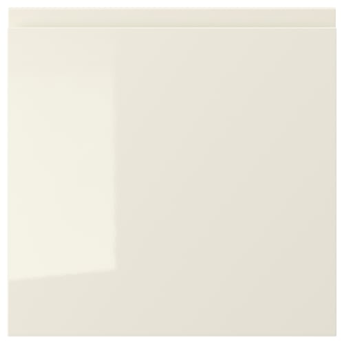 VOXTORP باب, لامع بيج فاتح, 40x40 سم